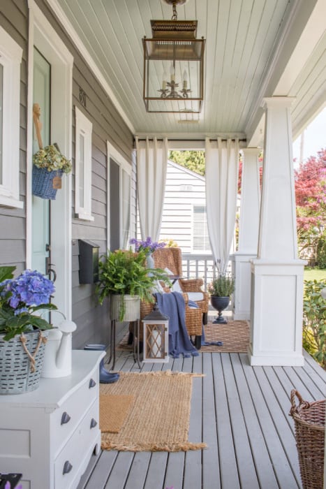 summer front porch decorating ideas 