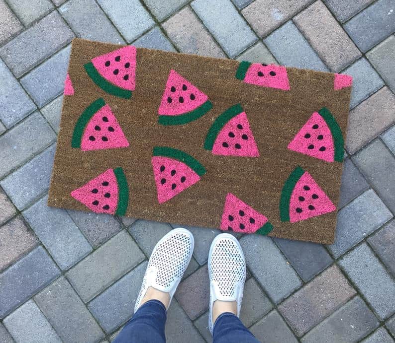watermelon doormat