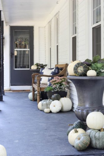 Fall Front Porch Decorating Ideas On A Budget