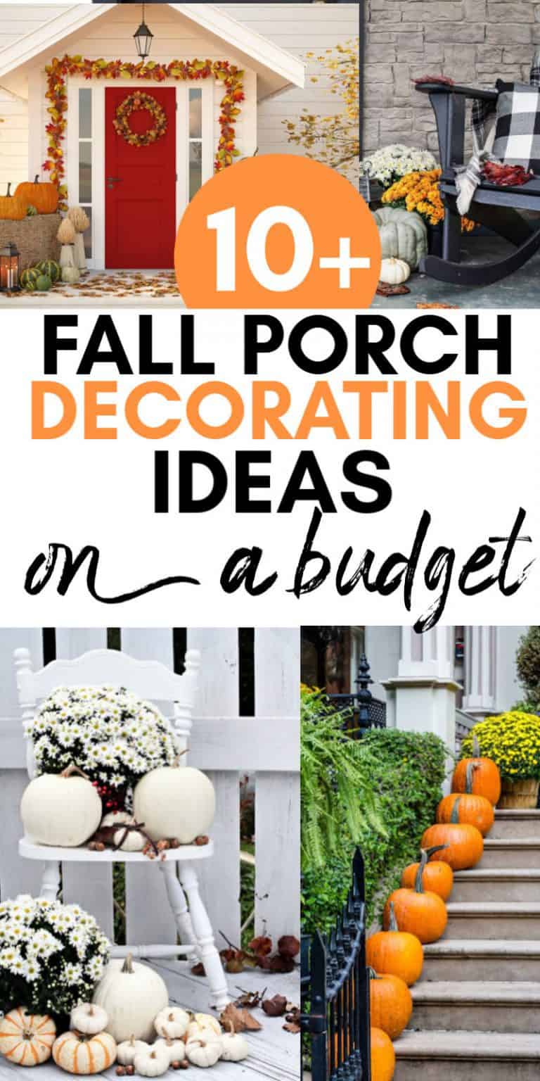 10 Fall Front Porch Decorating Ideas On A Budget