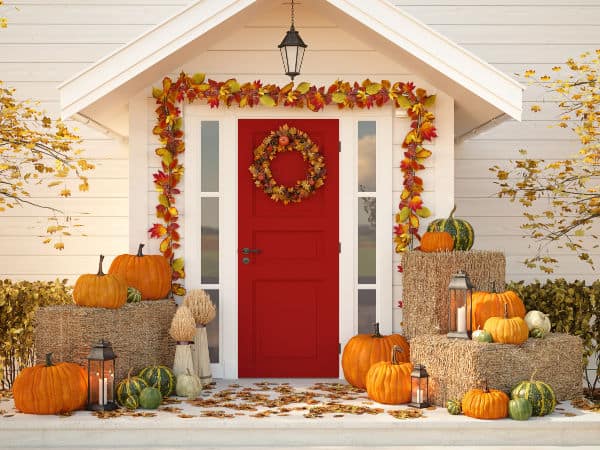 Fall Front Porch Decorating Ideas On A Budget