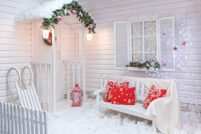 Christmas porch ideas