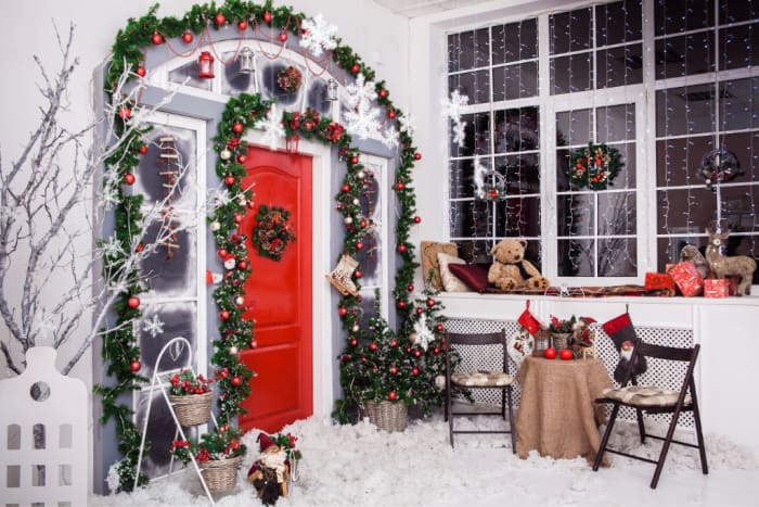 Christmas porch decorating ideas 