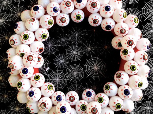 eyeball wreath 