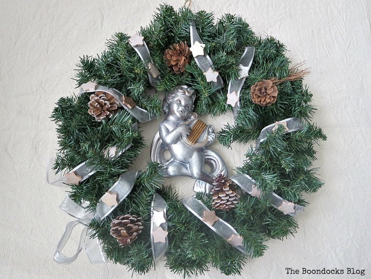 DIY Christmas wreath tutorial