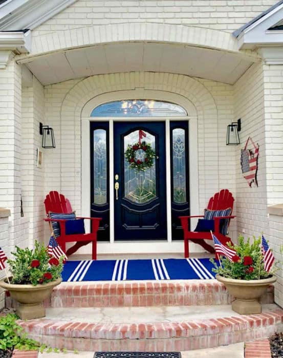 small front porch
