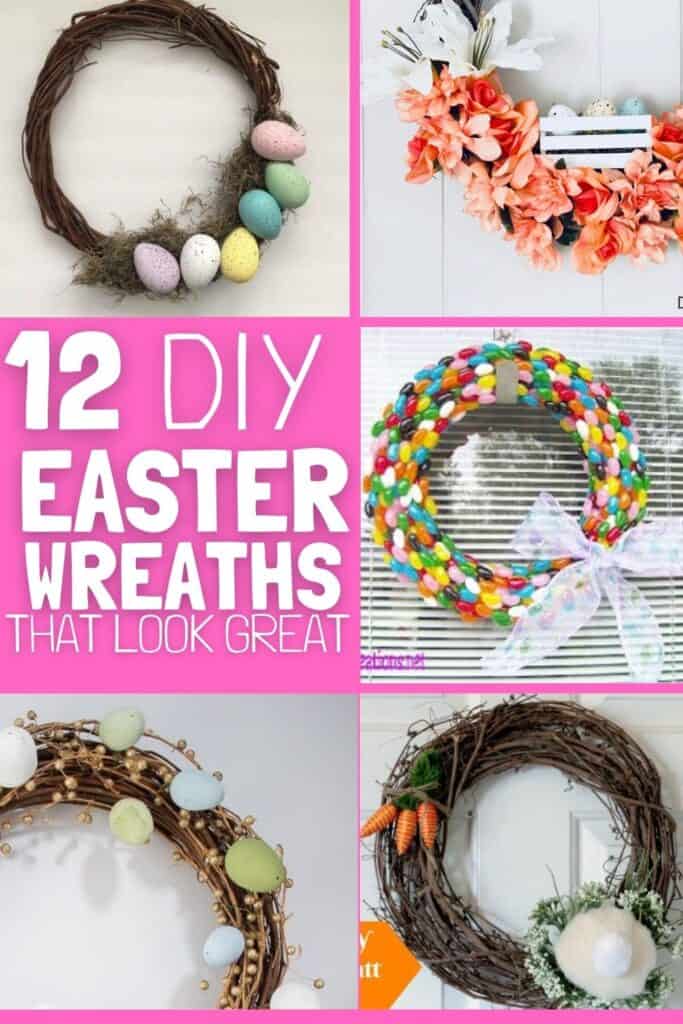DIY EASTER WREATHS YOU CAN MAKE AT HOME 