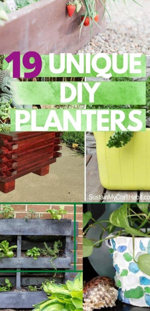 diy unique planters