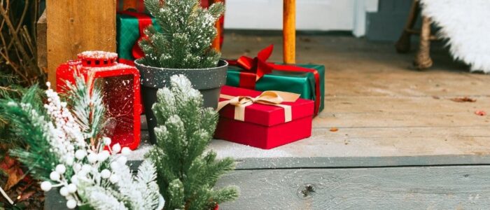 diy front porch decorations for Christmas