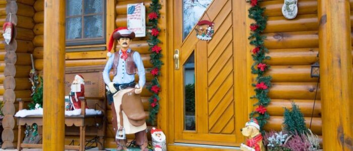 Easy Front Porch Christmas Decoration Ideas