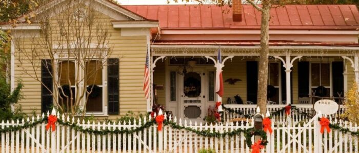 Easy Front Porch Christmas Decoration Ideas