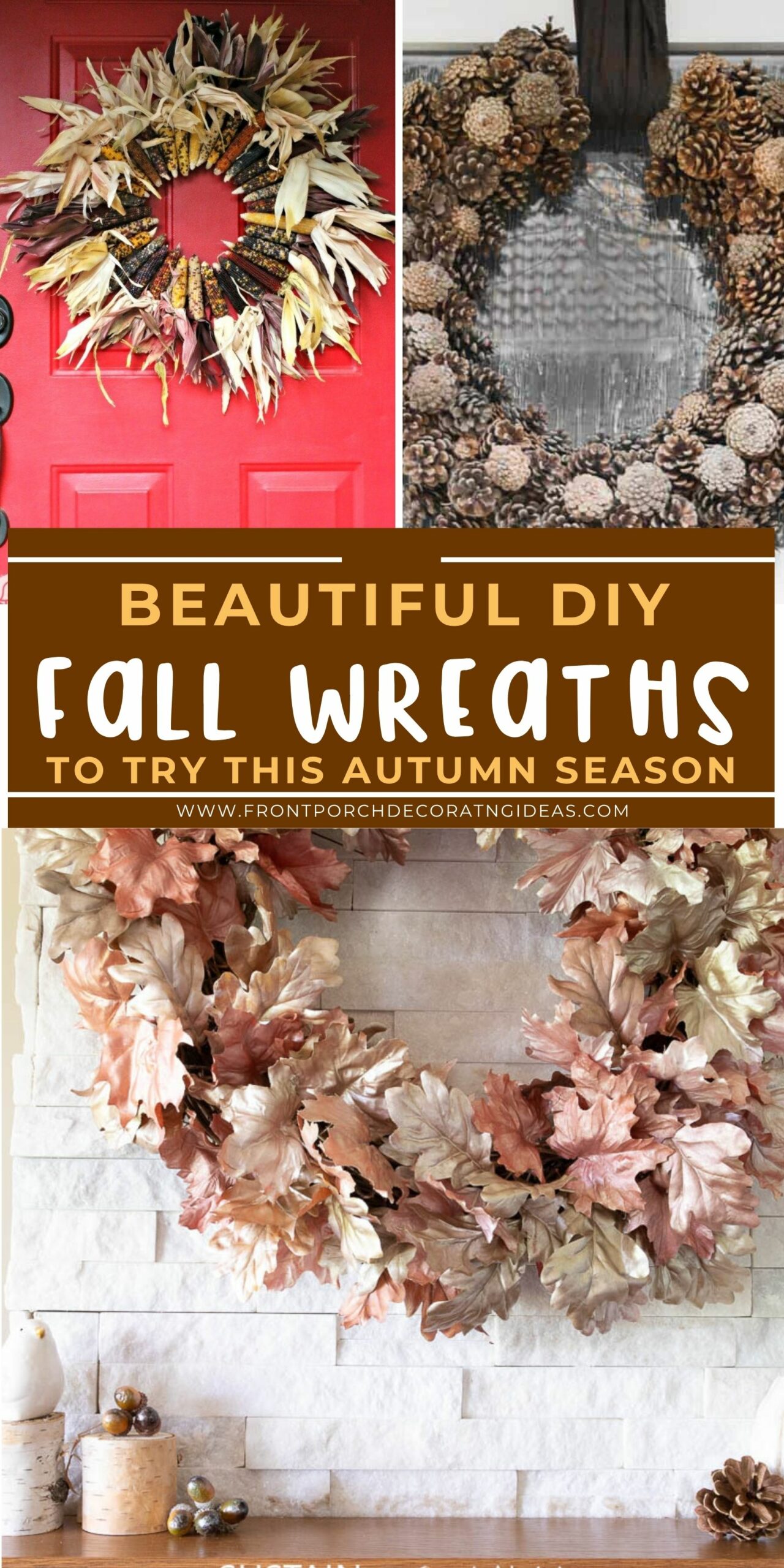 front porch wreath ideas for fall