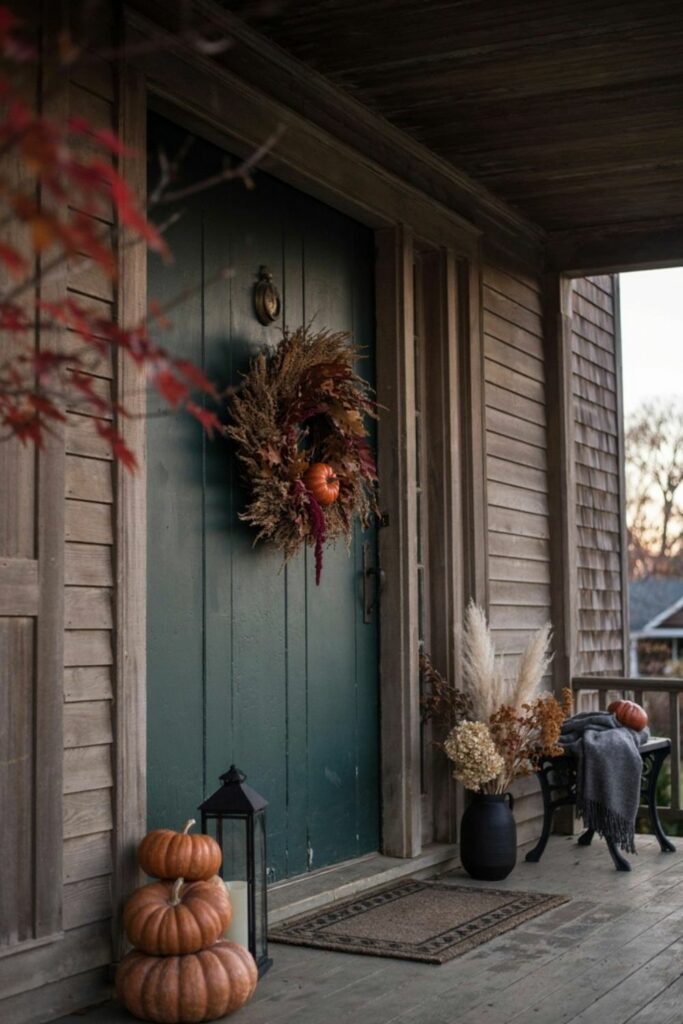 moody front porch decor ideas