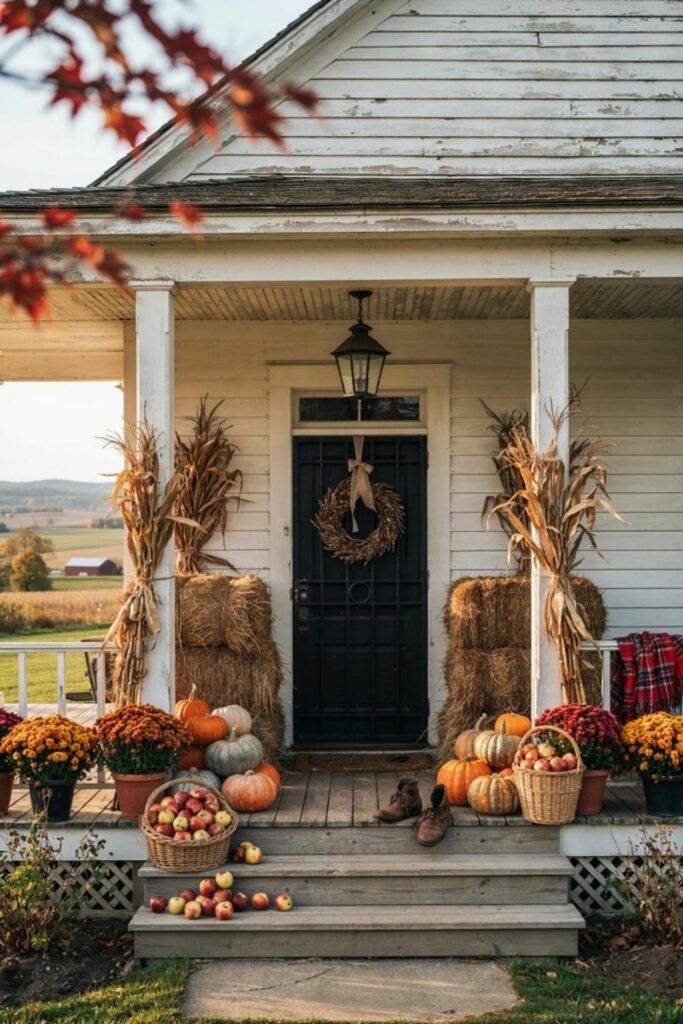 Harvest front porch ideas