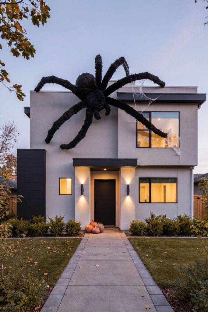 Halloween front porch ideas
