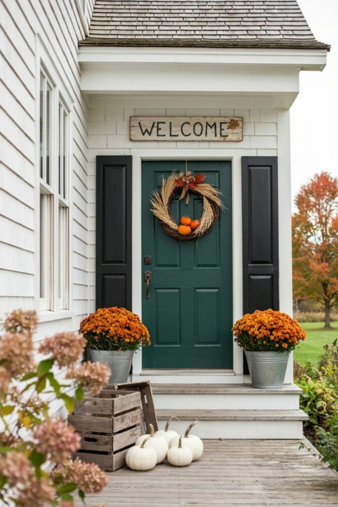 Front porch ideas for fall