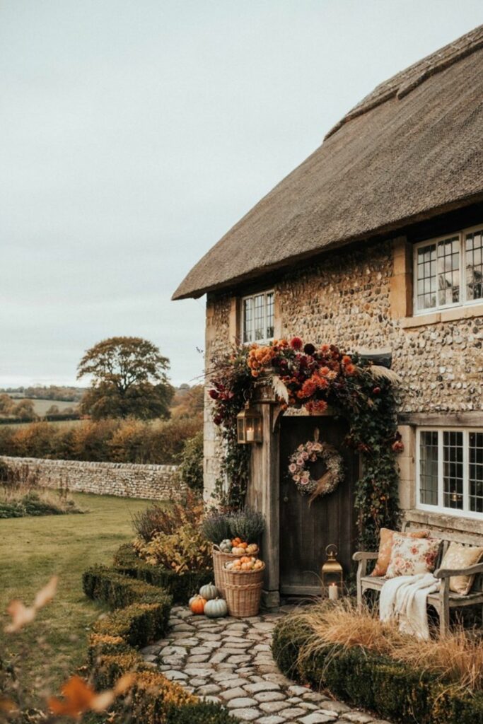 Country style front porch ideas