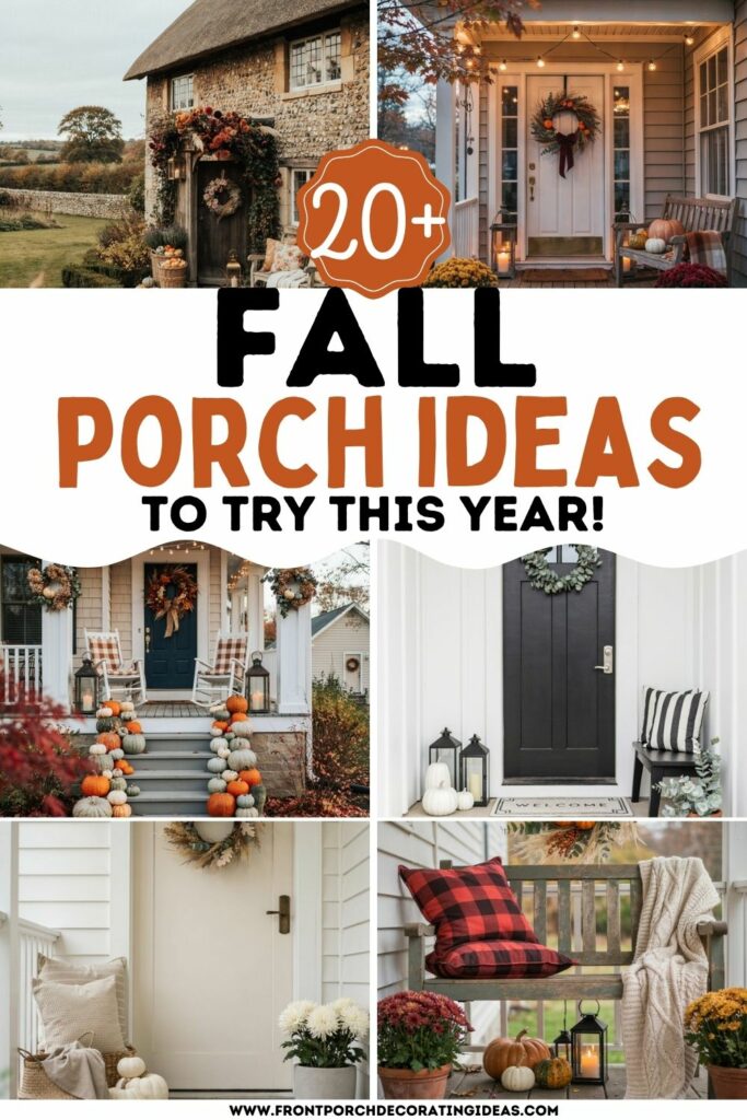 Fall porch decorating ideas