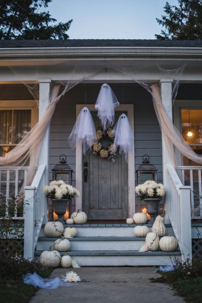 Halloween front porch ideas