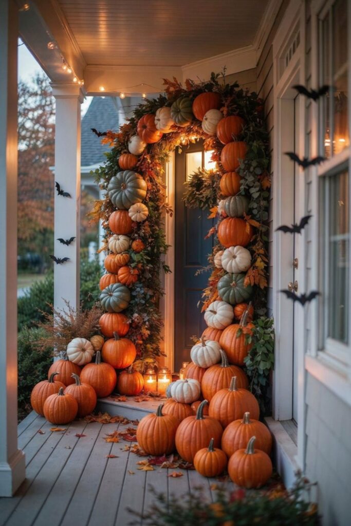 Halloween front porch ideas